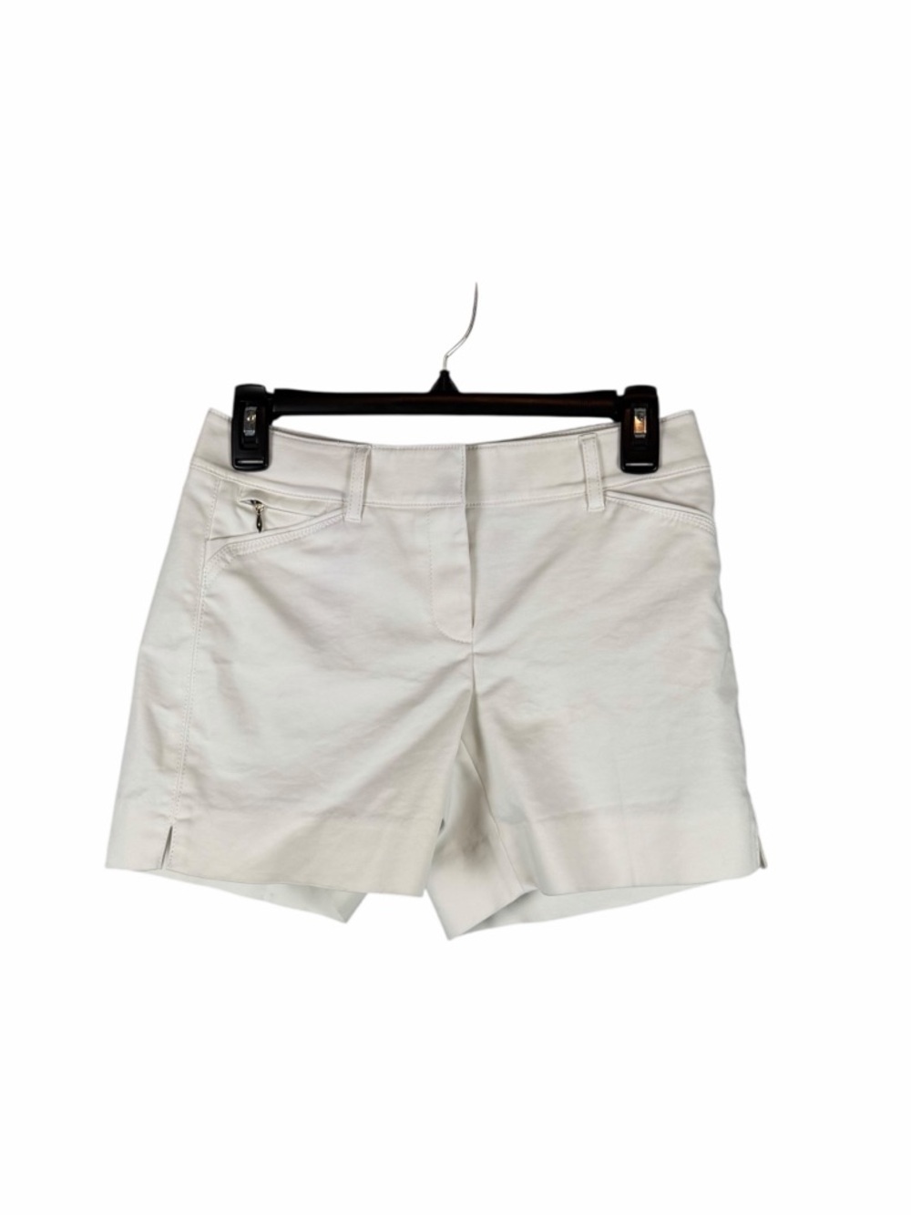 White House Black Market White Tailored Shorts Size 00 Short